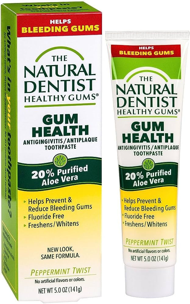 The Naturals Dentist Healthy Gums Antigingivitis and Antiplaque ToothPaste, 5 Oz